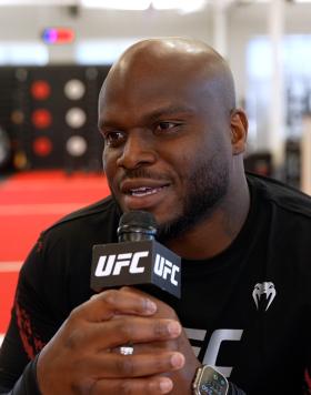 Heavyweight Derrick Lewis Talks With UFC.com Ahead Of His Upcoming Main Event Bout Against Serghei Spivac, Live From The UFC APEX On February 4, 2023 