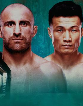 Main Event for UFC 273 between Alexander Volkanovski and The Korean Zombie for the UFC featherweight championship on April 9, 2022