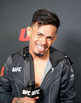 Flyweight Royval Reacts With UFC.com After His Victory At UFC Fight Night: Holloway vs Allen On April 15, 2023 In Kansas City, MO