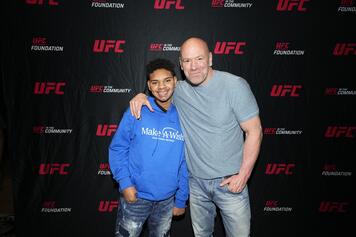 UFC recently partnered with Make-A-Wish of Southern Nevada to provide a VIP wish experience for Jayson Gholson-Clark and his family, as part of UFC 285: JONES vs. GANE fight week in Las Vegas. 