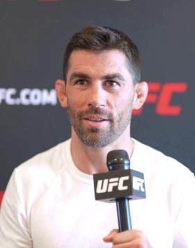 Dominick Cruz sits for an interview in San Diego ahead of his August 13, 2022 bout