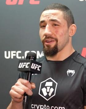 Robert Whittaker talks with UFC.COM after defeating Marvin Vettori
