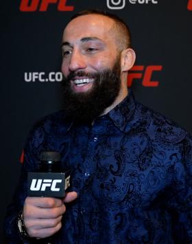 Middleweight Roman Dolidze Reacts With UFC.com After His TKO Victory Over Jack Hermansson At UFC Fight Night: Thompson vs Holland On December 3, 2022