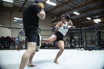 Miesha Tate Training For UFC Vegas 31