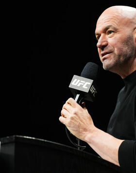 UFC president Dana White hosts the UFC 288 press conference at Prudential Center on May 04, 2023 in Newark, New Jersey. (Photo by Cooper Neill/Zuffa LLC)