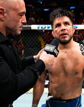 Henry Cejudo reacts after a split-decision loss to Aljamain Sterling in the UFC bantamweight championship fight during the UFC 288 event at Prudential Center on May 06, 2023 in Newark, New Jersey. (Photo by Chris Unger/Zuffa LLC)
