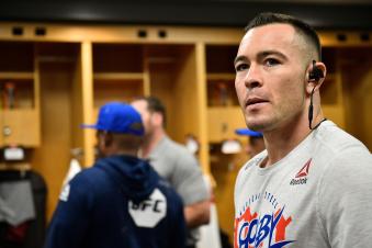 CHICAGO, ILLINOIS - JUNE 09:  Colby Covington warms up backstage during the UFC 225 event at the United Center on June 9, 2018 in Chicago, Illinois. (Photo by Mike Roach/Zuffa LLC via Getty Images)