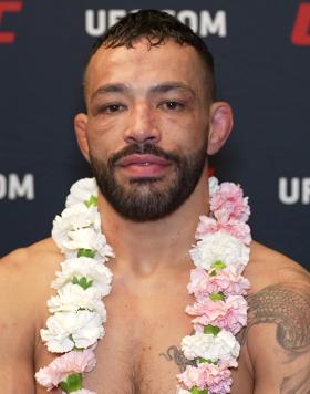 Feather Dan Ige Post-Fight Reacts With UFC.com After His Knockout Victory Over Damon Jackson At UFC Fight Night: Strickland vs Imavov on January 14, 2023