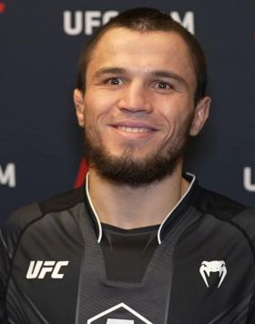 Bantamweight Umar Nurmagomedov Reacts With UFC.com After His Knockout Victory Over Raoni Barcelos At UFC Fight Night: Strickland vs Imavov on January 14, 2023