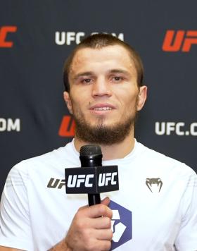Bantamweight Umar Nurmagomedov Reacts With UFC.com After His Unanimous Decision Victory Over Nate Maness At UFC Fight Night: Tsarukyan vs Gamrot On June 25, 2022