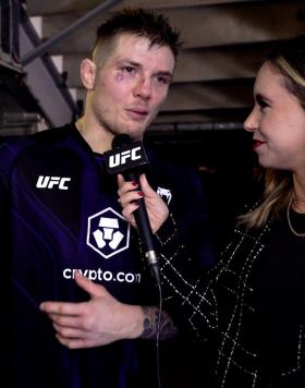 Middleweight Marvin Vettori Reacts With UFC.com After His Unanimous Decision Victory Over Roman Dolidze At UFC 286: Edwards vs Usman 3 On March 18, 2023